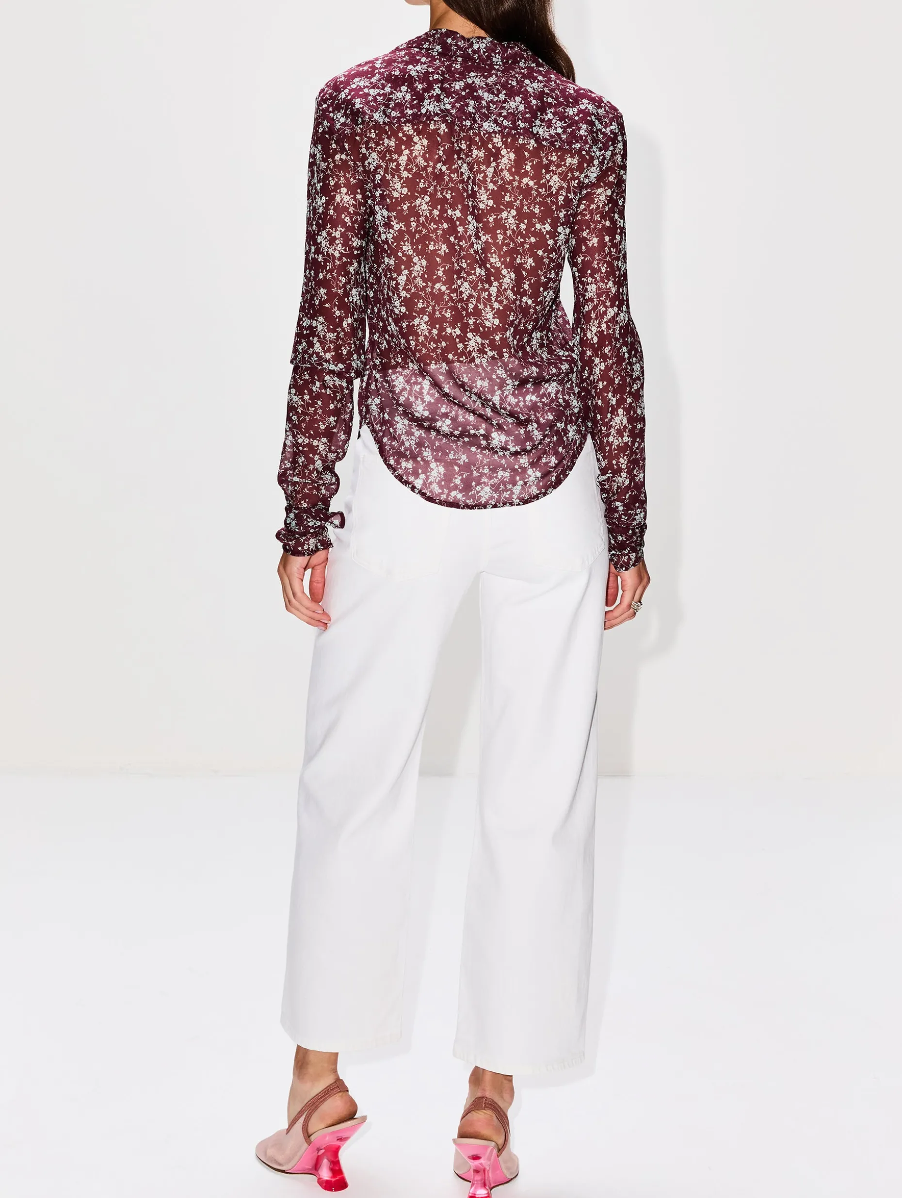 Sheer Silk Shirt