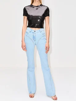 Sheer Sparkle Top