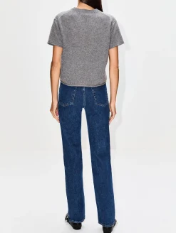 Short Sleeve Knit Top