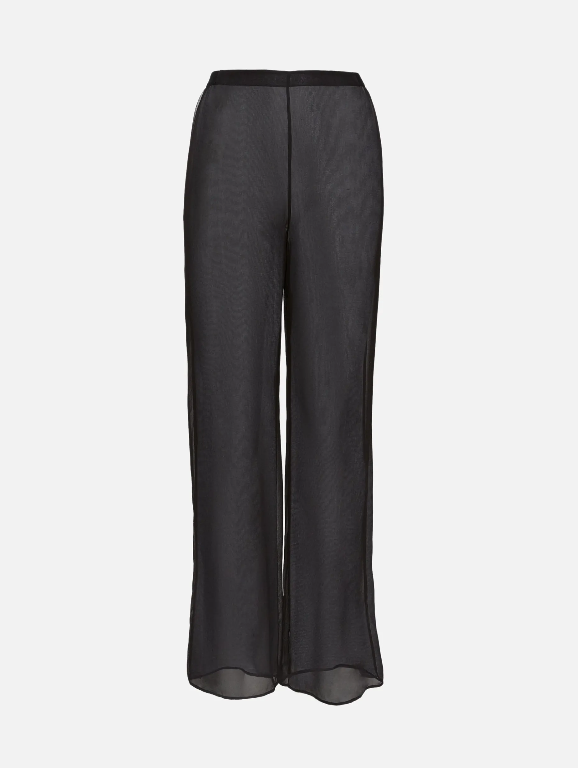 Silk Chiffon Bias Trouser