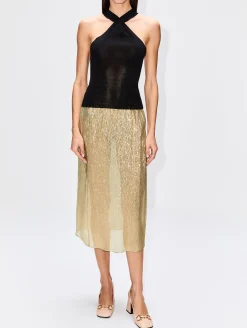 Silk Knit Top