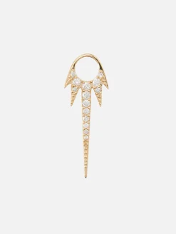 Single Long Love Explosion Starburst Charm