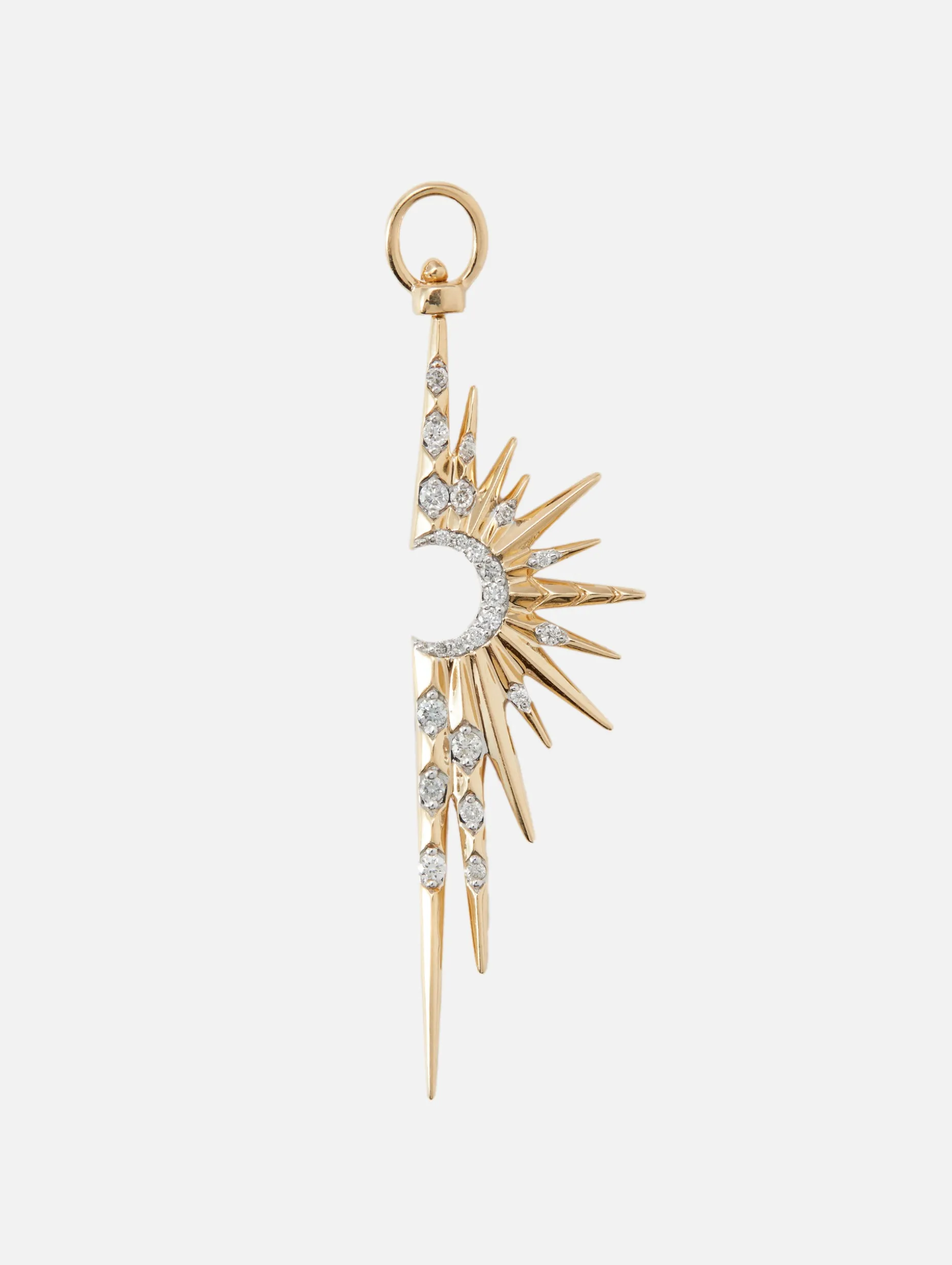 Single Make a Wish Elongated Starburst Top Switch Charm