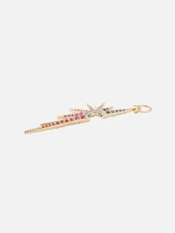 Single Make a Wish Elongated Starburst Top Switch Charm