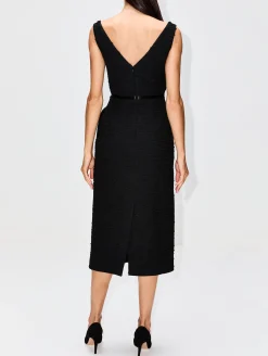 Sleeveless Midi Pencil Dress