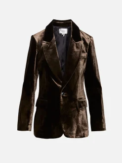 Slim Velvet Blazer