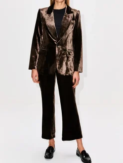 Slim Velvet Blazer