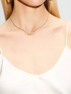 Small La Firma Necklace "Mrs"