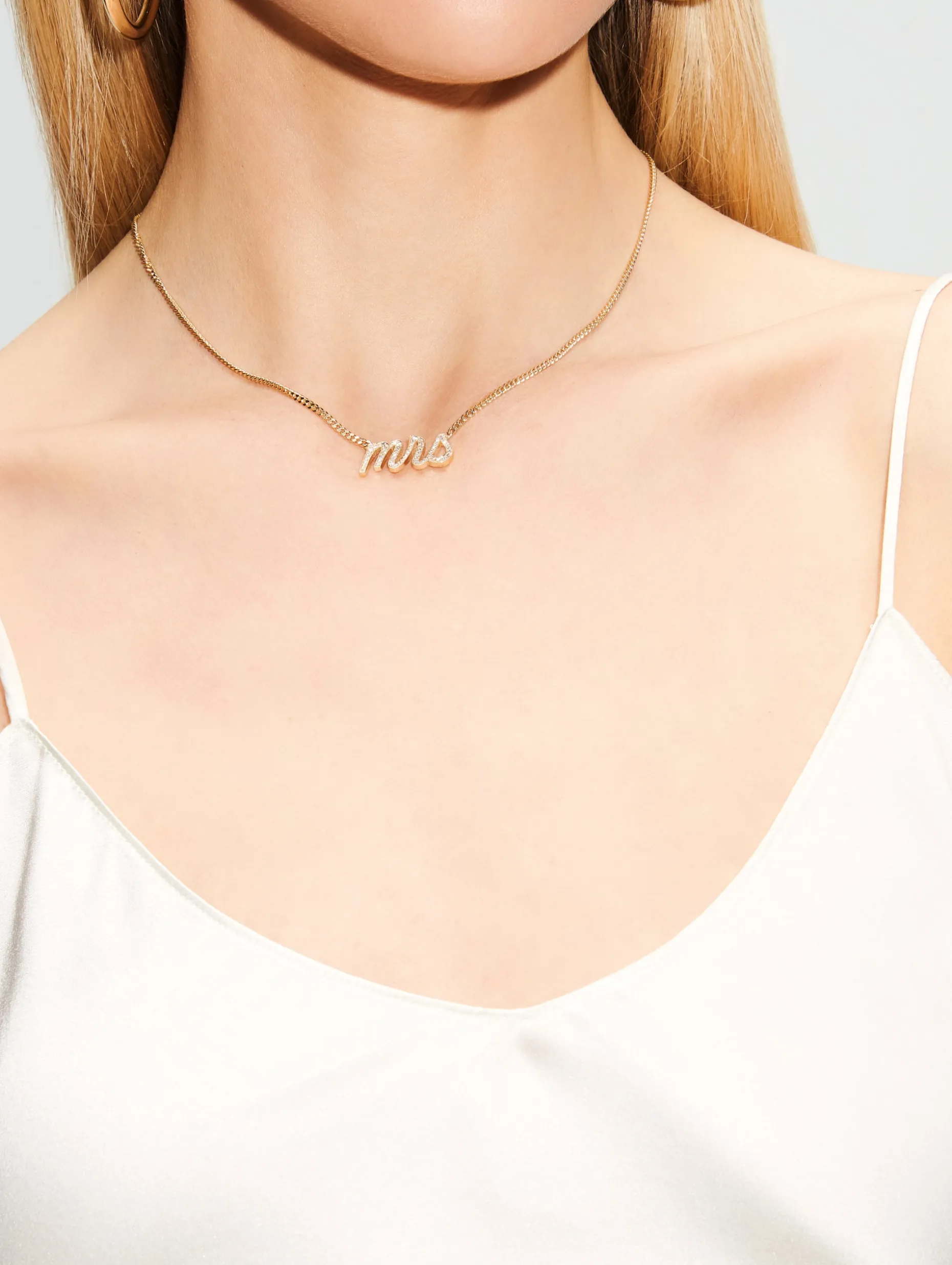 Small La Firma Necklace "Mrs"