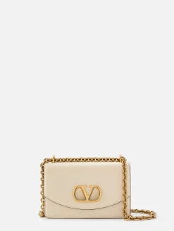 Small V Logo Shoulder Bag