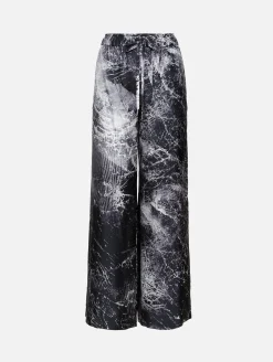 Smashed Screen Silk Trouser