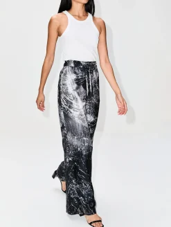 Smashed Screen Silk Trouser