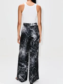 Smashed Screen Silk Trouser