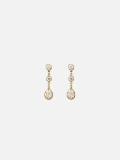 Sophia Diamond Teardrop Stud