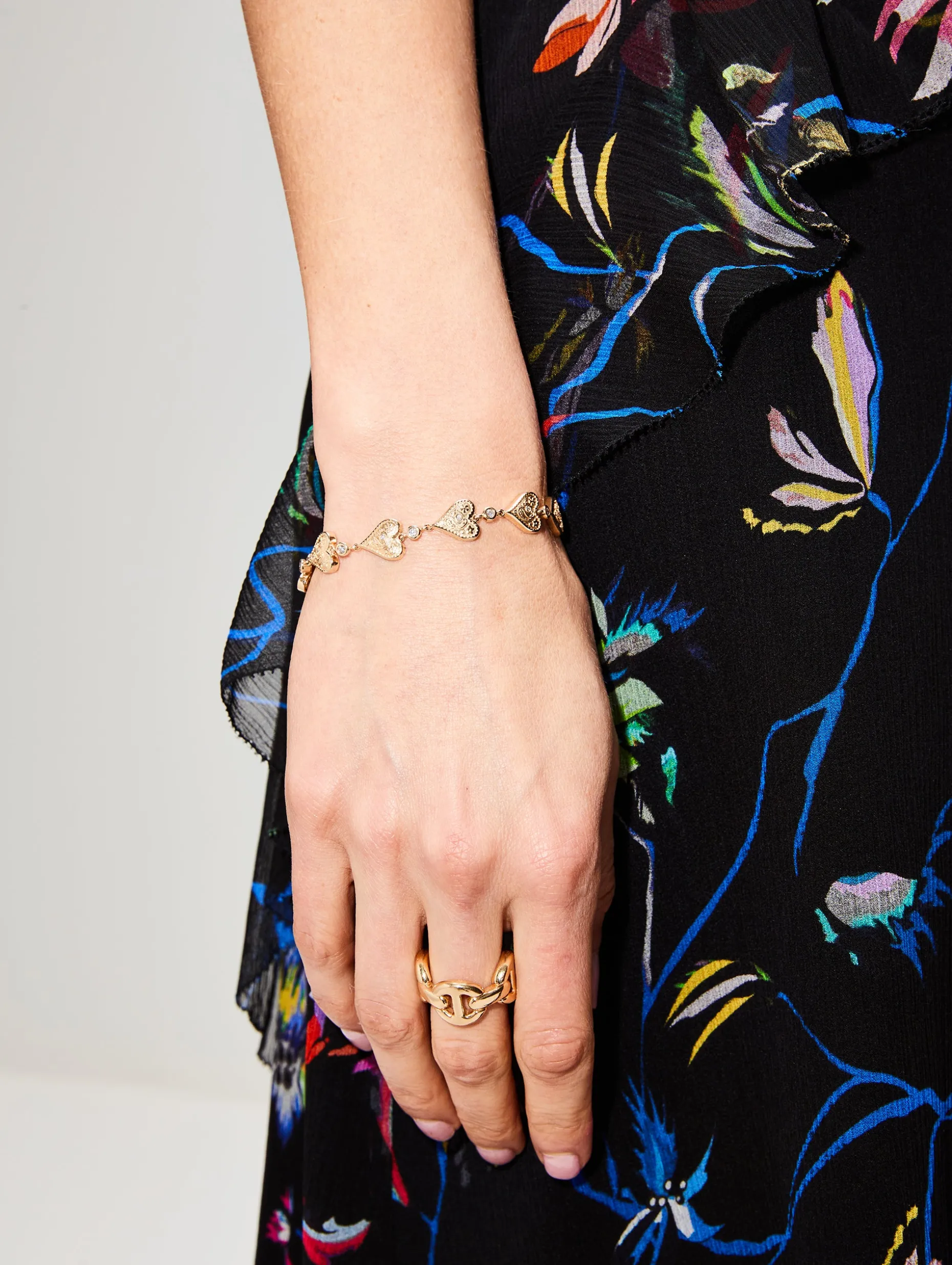 Southwestern Heart Bracelet