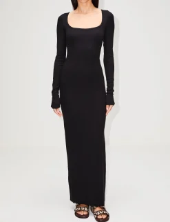 Square Neck Maxi Dress