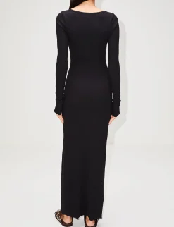 Square Neck Maxi Dress