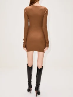 Square Neck Mini Dress
