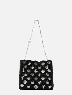Square Raffia Bag