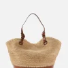 Squillo Raffia Tote