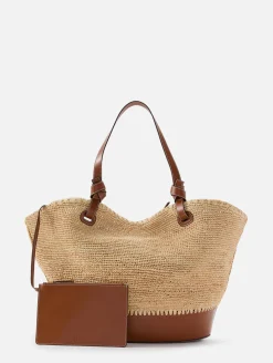 Squillo Raffia Tote
