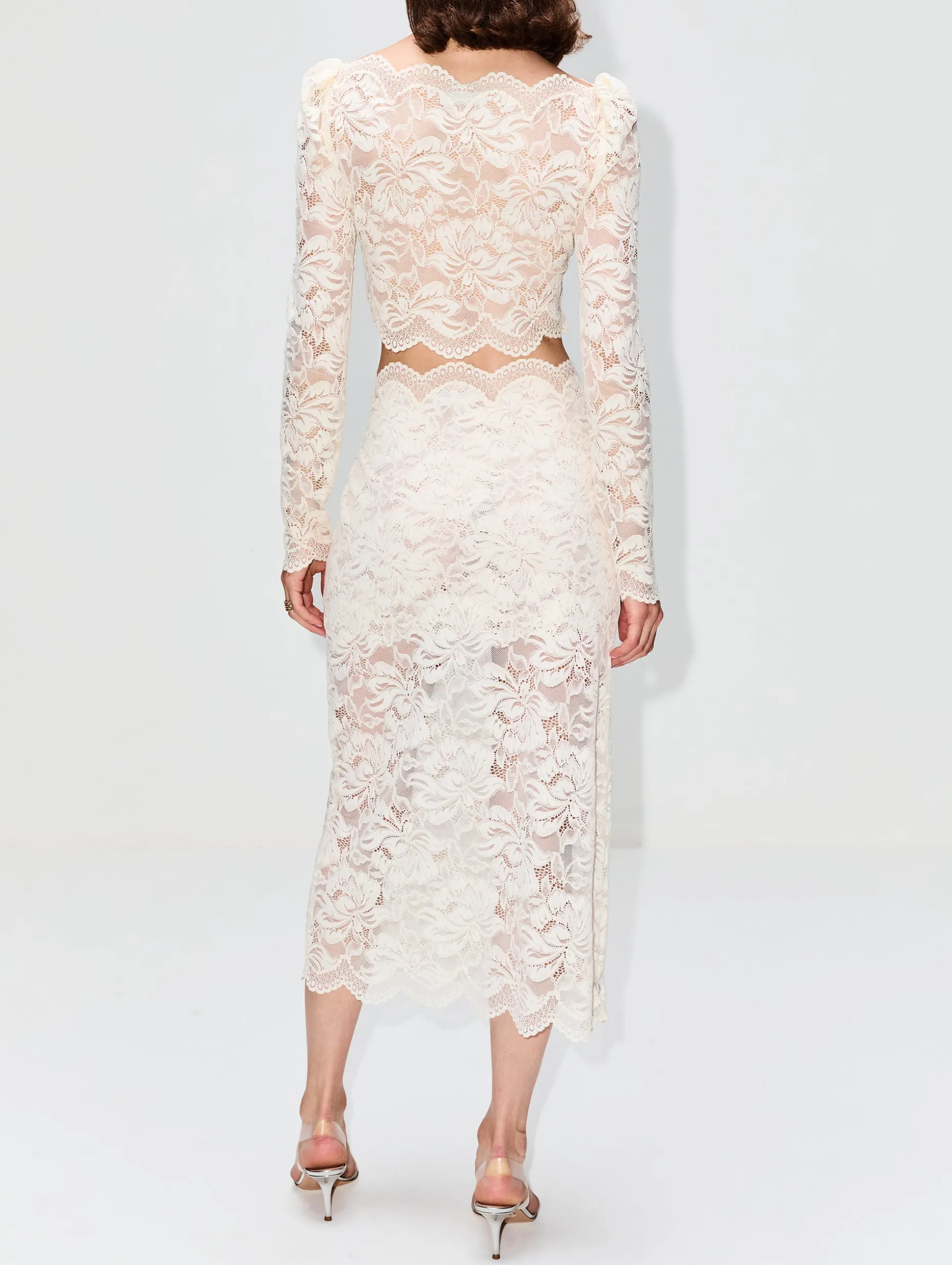 Stretch Lace Skirt