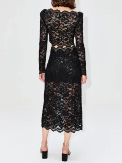 Stretch Lace Skirt