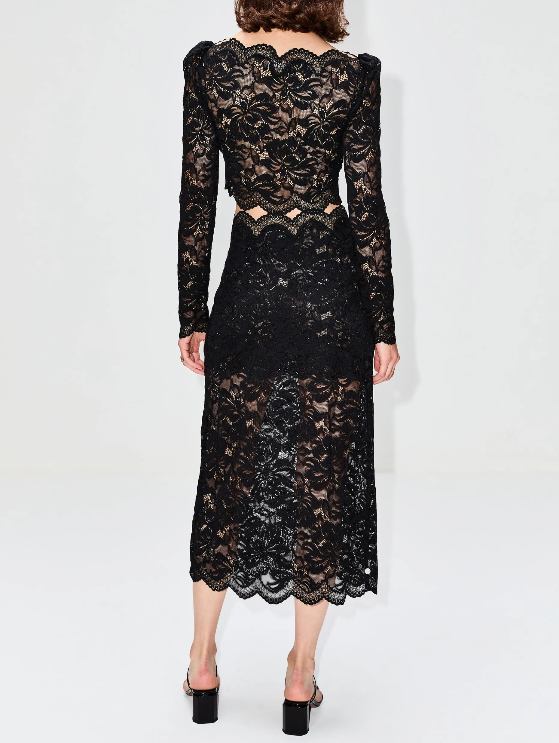 Stretch Lace Skirt