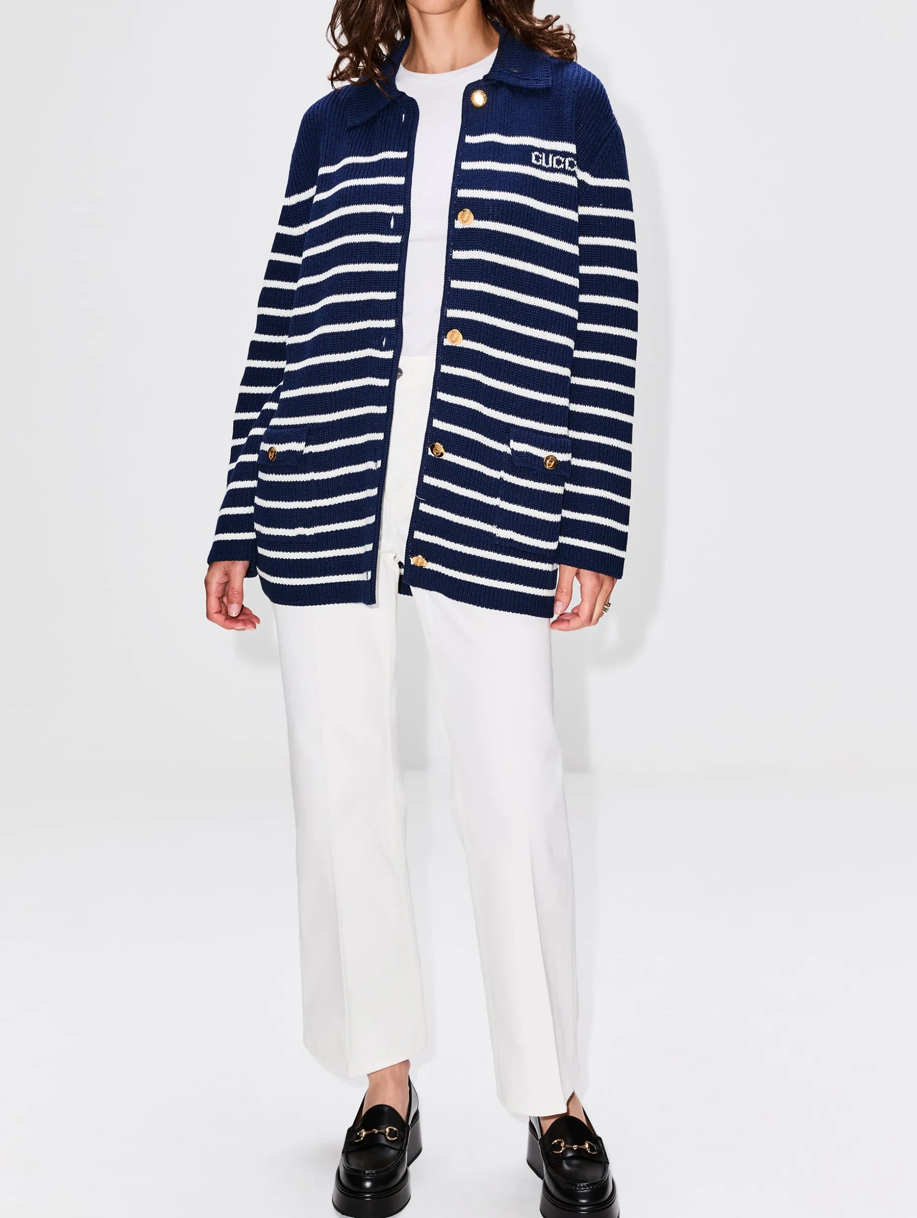 Striped Cardigan