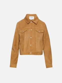 Suede Baby Trucker Jacket