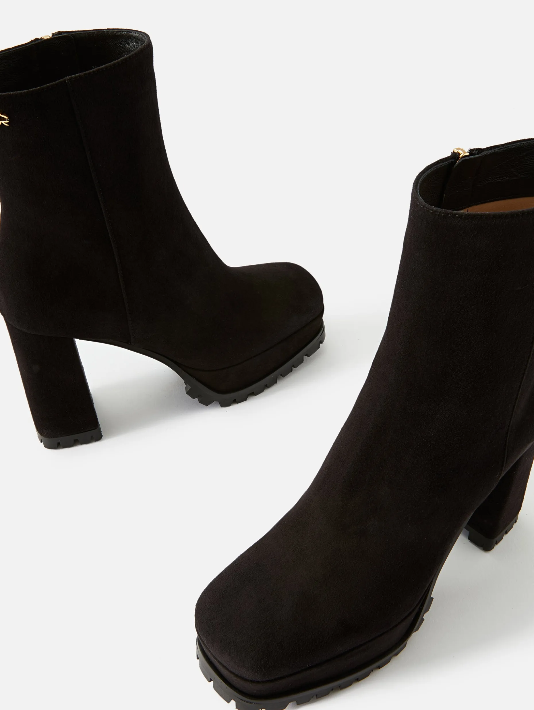 Suede Platform Boot 70mm