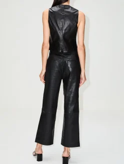 Tailored Leather Vest
