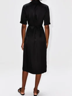 Tatum Camp Collar Midi Dress