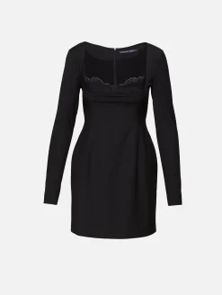 Technical Wool Mini Dress
