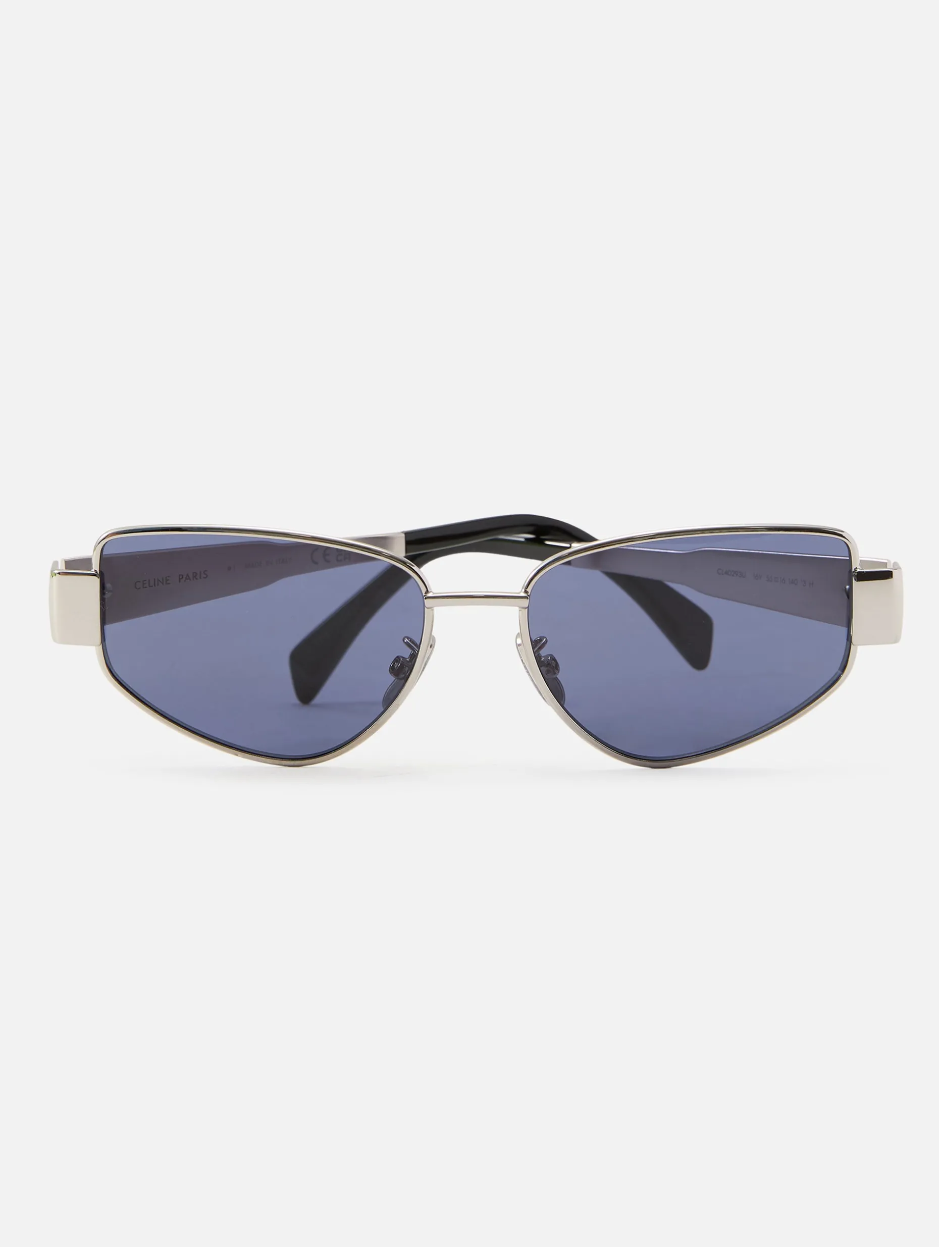 Triomphe Metal Geometric Sunglasses