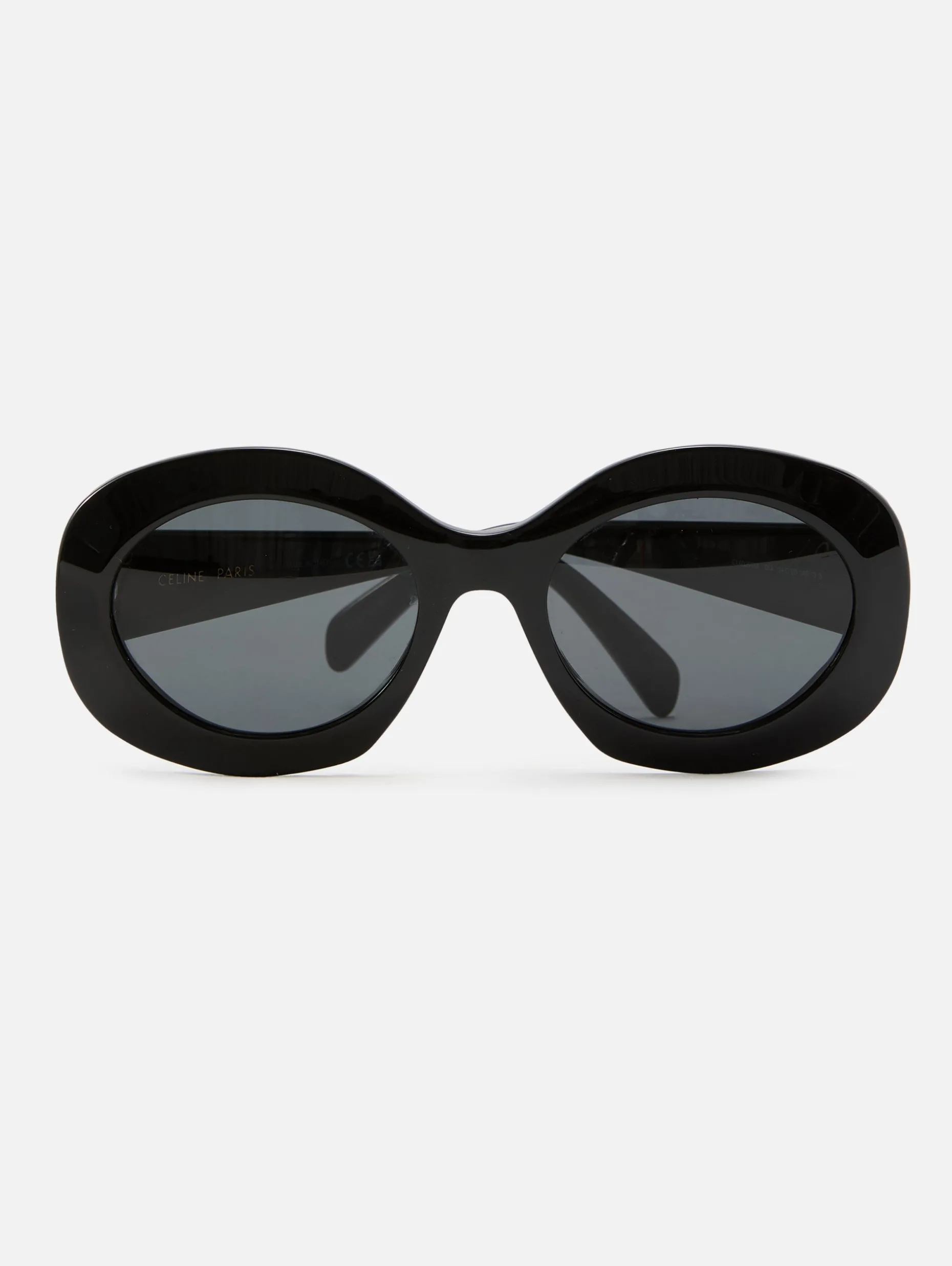 Triomphe Oval Oversized Sunglasses