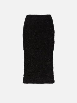 Tweed Midi Skirt