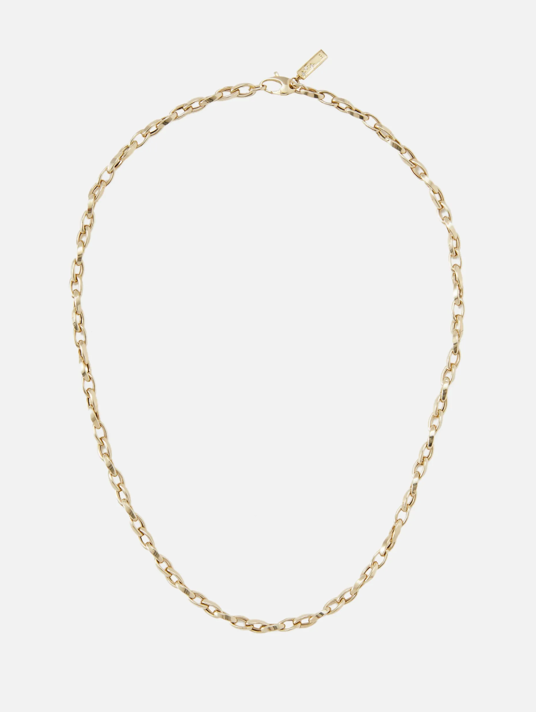 Twisted Oval Chain