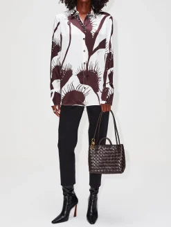 Venus Print Satin Shirt