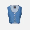 Voyou Denim Waist Coat