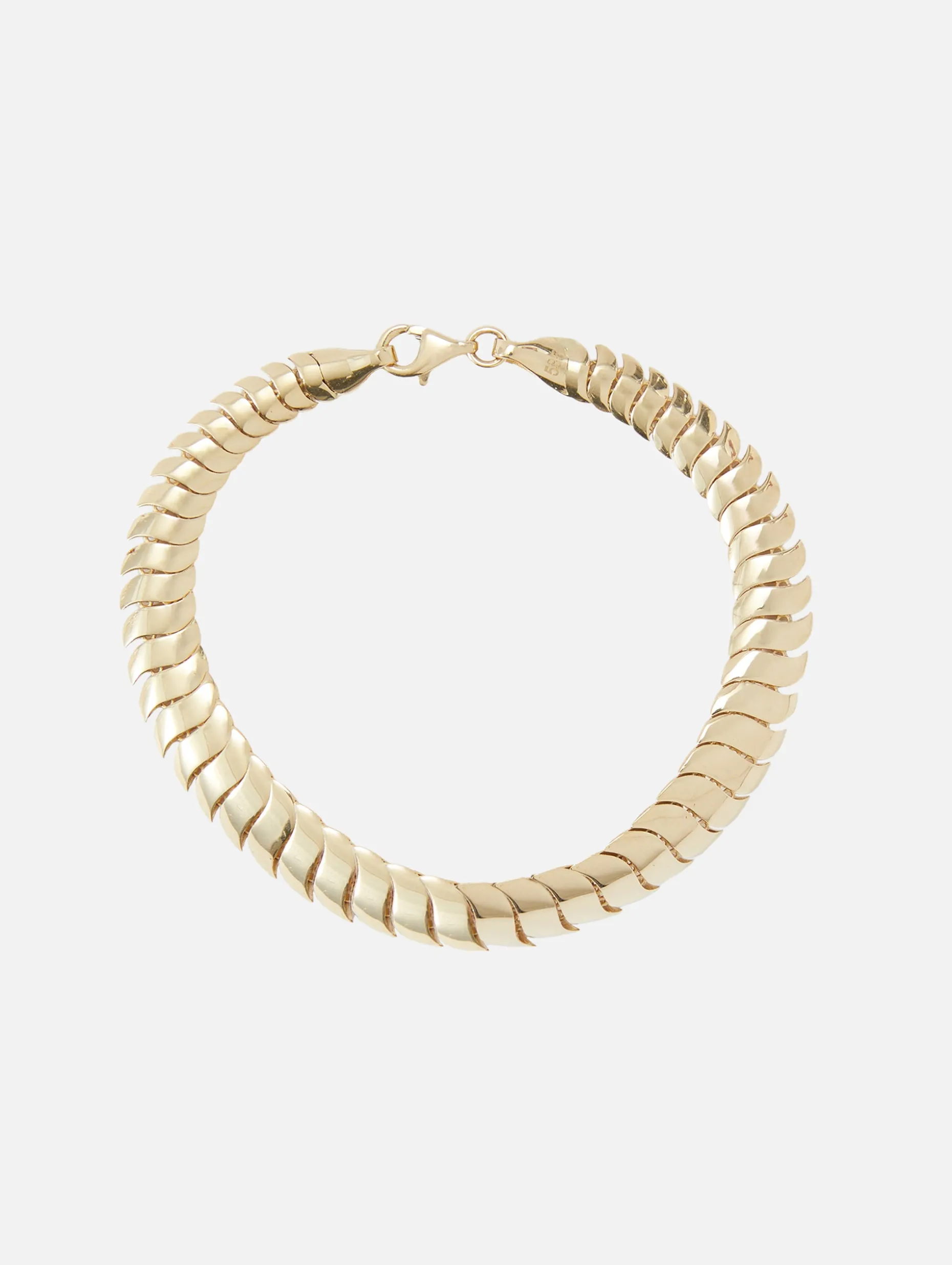 Wide Cobra Bracelet