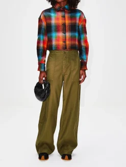 Wide Leg Utility Pant