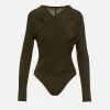 Wrap Long Sleeve Bodysuit