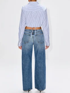 Wrap Stripe Shirt