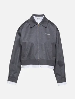 Zip Up Collared Jacket