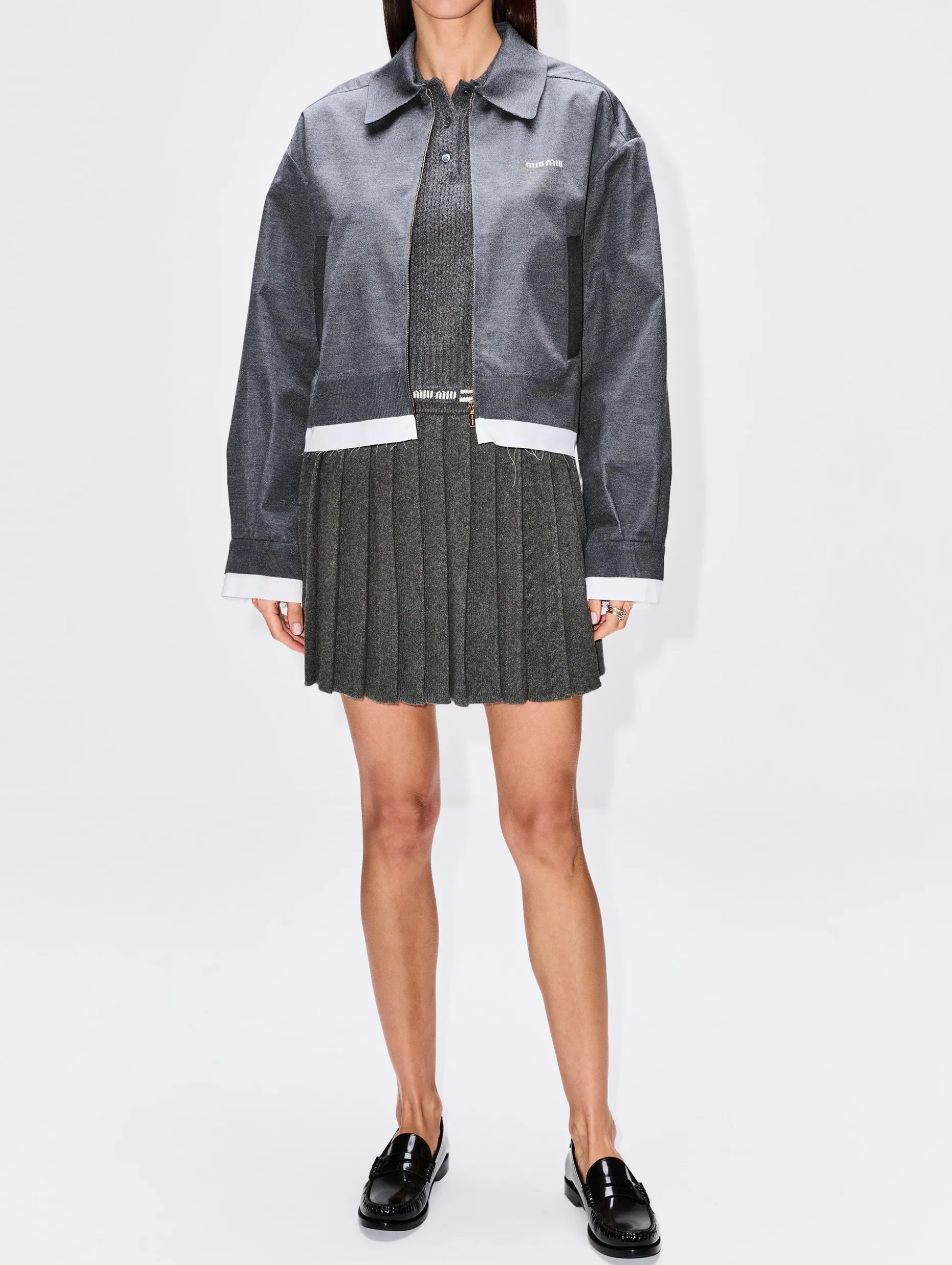 Zip Up Collared Jacket