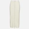 Zip Up Maxi Skirt